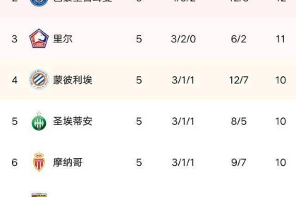 开云入口- 法甲积分榜群雄混战加剧  